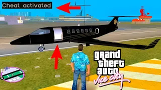 How To Get Airplane in GTA Vice City ! Hidden Place | GTAVC Secrets, Cheats & Myths