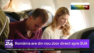 Românii pot zbura din nou direct către SUA, după 20 de ani. Ce spun primii pasageri