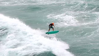 SURFERS IN A STORM!