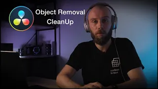 Удаление объектов из кадра в DaVinci Resolve Fusion. Object removal/Cleanup. Клинап - Урок 1.