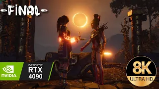 [8K-60FPS] | Shadow of the Tomb Raider | Ultra Graphic Gameplay | RTX 4090 | Part FİNAL :)