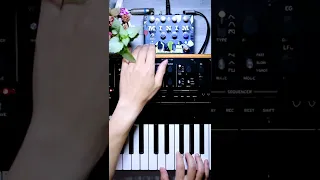 Minimal Ambient - Korg Monologue & OBNE Minim　#Shorts