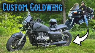$400 Goldwing Cafe Racer Full Build ║ 1984 GL1200