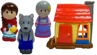 CAPERUCITA ROJA EL LOBO Y CASITA DE LA ABUELITA CON SONIDOS - CUENTO INFANTIL DIVERTIDO EN ESPANOL