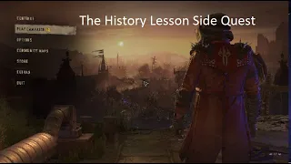 Dying Light 2 NG+ The History Lesson Side Quest
