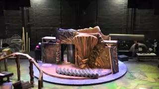 The Hobbit at The Grand Theatre - time lapse of set build