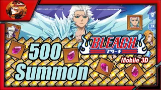 Bleach Mobile 3D global: x500 Tickets summon. gacha/гача 🢂Большое открытие - Тоширо Хицугая🢀