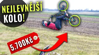 TESTUJEME NEJLEVNĚJŠÍ BMX KOLO Z OBCHOĎÁKU!