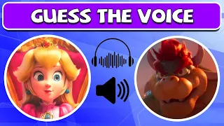 Guess the Mario Characters by Their Voice 🔊🔉🍄🍄