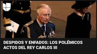 Los despidos y enfados del rey Carlos III que llaman la atención en sus primeros días como monarca