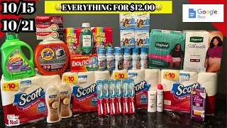 CVS Extreme Couponing Haul 10/15-10/21 Free Oral Care, Body Wash, Deodorant, Glucerna, & Depends!