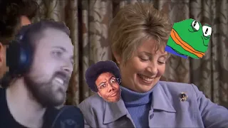 Forsen reacts to Dinner Party - BORAT. Remastered [HD]