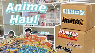 Anime Haul 🛒 || HxH, Bluelock, SpyxFamily, JJK, +more! || Manga Diaries vol 6 ✨