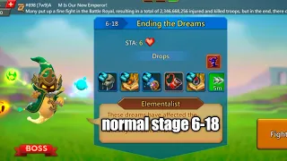 lords mobile normal stage 6-18