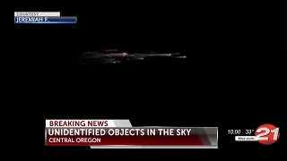 Streaking fireball seen across NW skies apparently rocket stage burning up