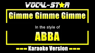 ABBA - Gimme Gimme Gimme | With Lyrics HD Vocal Star Karaoke 4K