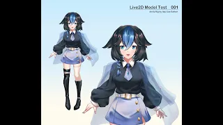 Live2D Model Showcase - 001