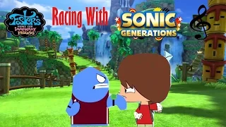 Fosters Home for Imaginary Friends racing with Sonic Generation music