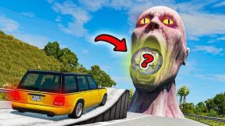 Epic Escape From The Shy Guy | Car VS Portal Trap To Another Universe From SCP | BeamNG Drive #69