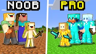 NOOB VS PRO AİLE! - Minecraft
