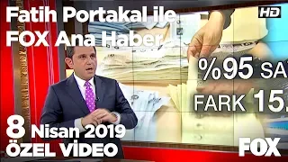 İmamoğlu ile Yıldırım arasındaki fark kaç? 8 Nisan 2019 Fatih Portakal ile FOX Ana Haber