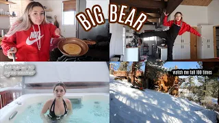 MY CHRISTMAS TRIP TO BIG BEAR | sledding, hot tub, snowball fights | VLOGMAS DAY 16