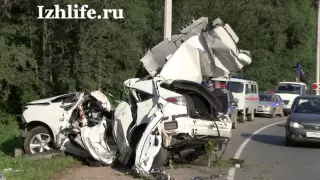 Водитель, погибшая в «Лексусе» под Ижевском, была пьяна