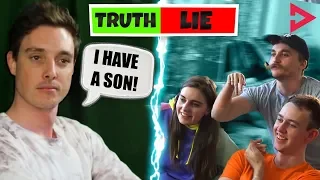 TWO TRUTHS AND A LIE CHALLENGE! Ft. Lazarbeam, Muselk,  Loserfruit, Crayator and BazzaGazza