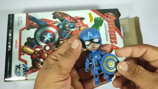 ASMR, UNBOXING TEAM AVENGERS, IRONMAN, CAPTAIN AMERICA, SPIDER-MAN, THOR,HULK,ANT MAN,WAR MACHINE