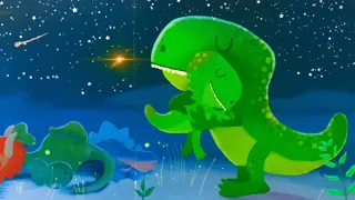 BOOK NOOK: "NIGHT NIGHT DINO-SNORES”, animated soothing relaxing bedtime dinosaur story for kids