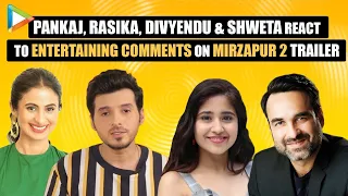 Divyendu: "Munna Bhaiya is like HULK, he's always ANGRY from..."| MIRZAPUR 2 | Pankaj Tripathi
