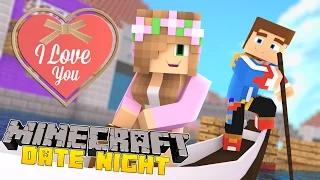 Minecraft - DATE NIGHT: LITTLE DONNY SAYS I LOVE YOU!