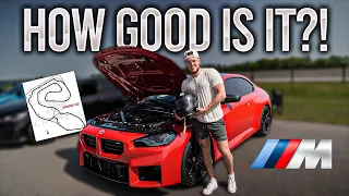 BMW G87 M2 Pushed HARD on The Race Track!! *GREAT FIRST IMPRESSIONS*