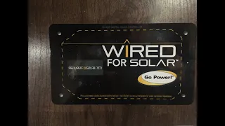 Heartland Wired for Solar (locate) + Panel and Controller