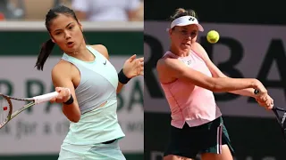 Emma Raducanu vs. Linda Noskova || French open first round || Ronald Garros 2022