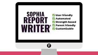 Sophia Report Writer© Demo