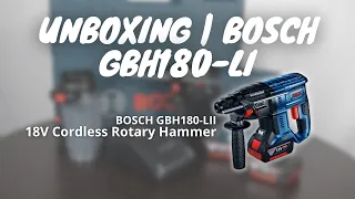 Unboxing | Bosch GBH180-LI 18V Cordless Rotary Hammer