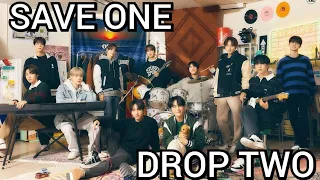 [Kpop] Save One Drop Two | Alphabet Edition | Me vs Family | 26 Rounds