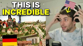 American reacts to Germany's Miniatur Wunderland