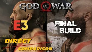 God of War - E3 vs Retail | Direct Comparison