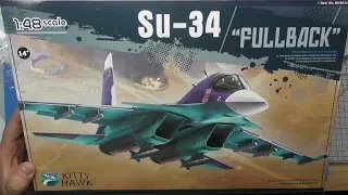 Sprue Review Kitty Hawk 1/48 SU-34 Fullback (finally!)