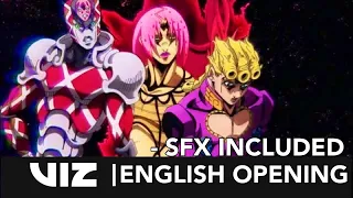 Jojo’s Bizarre Adventure: Golden Wind - OP 2 (Diavolo Version) [Official Dub] SFX