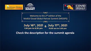 Day 2 - Motilal Oswal Global Partner Summit - 2nd Edition