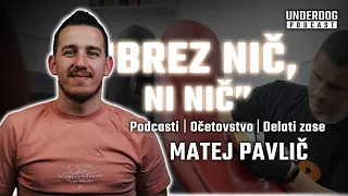 Vlaganje truda za svoje cilje - Matej Pavlič⎜Underdog podcast #27