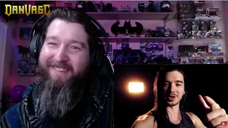 GBHR - Groovy reacts to Dan Vasc Black Wind Fire And Steel" feat LUIS MARIUTTI (Manowar Cover)