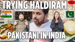 Pak reacts on haldiram food | pakistani visiting india 🇮🇳🇵🇰