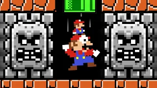 Mario and Tiny Mario's Thwomp Maze Mayhem