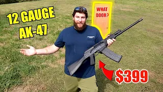 CHEAPEST AK 12 GAUGE SEMI AUTOMATIC SHOTGUN JTS M12AK