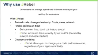 Spring Boot and JRebel