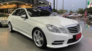 งบ 1 ล้าน คุ้มค่าไหม Benz E200 Cgi Amg w212 การันตี 3 ปี 30,000 Km !?